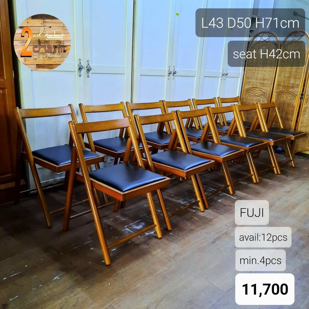 2nd hand Mid-century folding table 4pcs left ❌️ 𝙎𝙊𝙇𝘿 table❌️ (Category: Chairs) located in Paranaque City. Submitted by 2ndcharmfurniture (Listing ID 1441633883, Image 2). Description: 💳 𝐌𝐨𝐝𝐞 𝐨𝐟 𝐏𝐚𝐲𝐦𝐞𝐧𝐭 ✅ QR Ph Credit Card ✅️ GCash ✅ BDO Bank Transfer ✅ BPI Bank Transfer 📍 𝙋𝙖𝙮𝙢𝙚𝙣𝙩 𝙞𝙨 𝙢𝙖𝙙𝙚 𝙪𝙥𝙤𝙣 𝙥𝙞𝙘𝙠-𝙪𝙥 𝙛𝙧𝙤𝙢 𝙪𝙨..