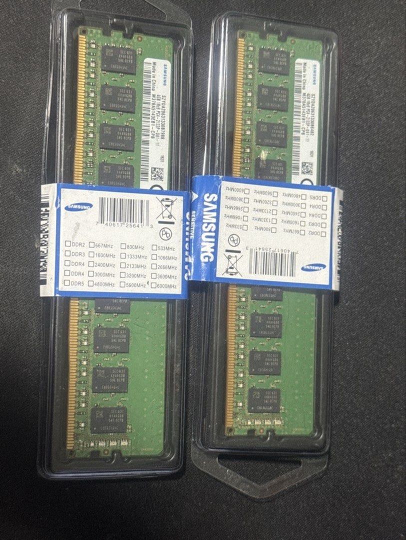 2x Samsung DDR4 RAM Modules472212100277217280