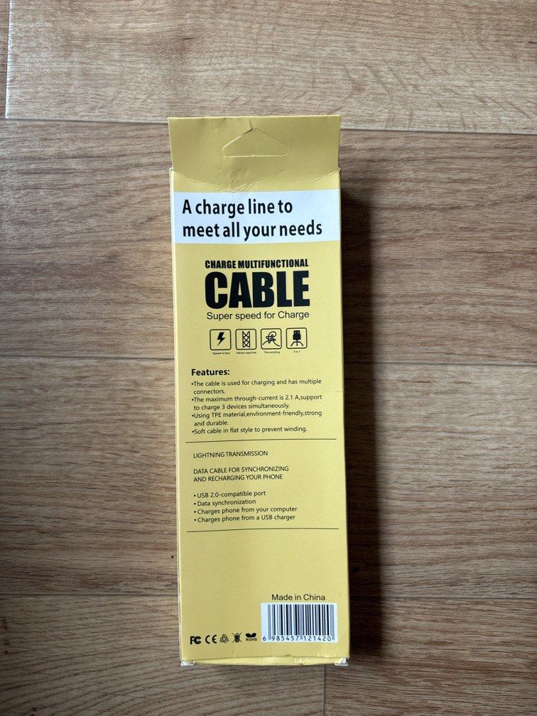 3 in 1 USB cable472091686738350081