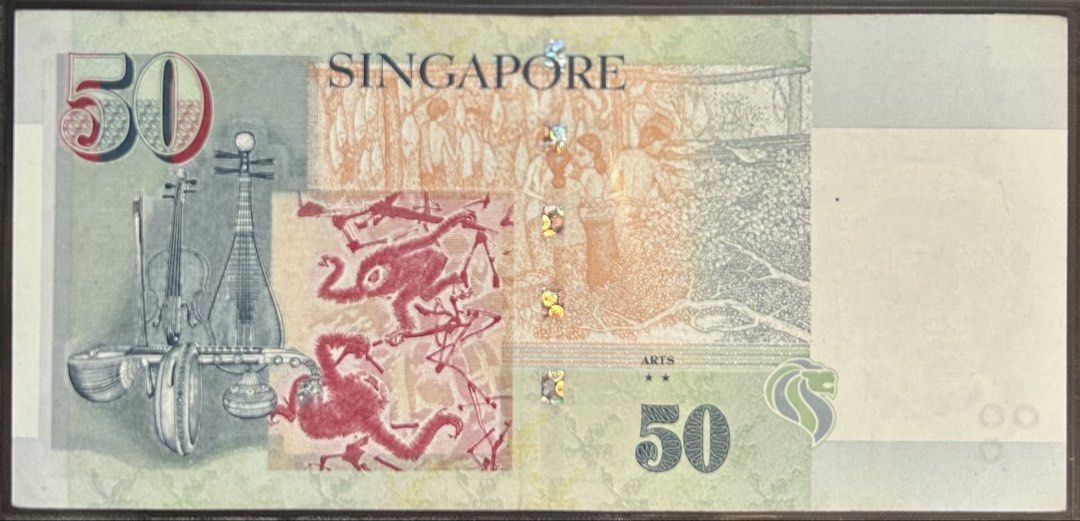$50 portrait binary almost solid 111110 (Category: Currency) located in Singapore. Submitted by pnp03 (Listing ID 1441646863, Image 2). Description: $50 portrait 111110 2 pedigree Binary Almost solid.