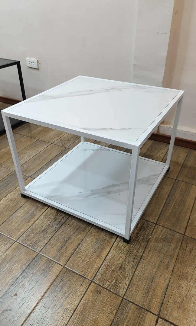 ⭐ CENTER TABLE ⭐ COFFEE TABLE (Category: Tables & Sets) located in Cavite. Submitted by dolorelgin46423 (Listing ID 1441605988, Image 1). Description: ⭐ CENTER TABLE ⭐ COFFEE TABLE LENGTH 64cm WIDTH 64cm HEIGHT 50cm Legit sa tibay at kalidad💯 Proven and tested, lifetime use✅ may support na bakal sa ilalim ng tiles para siguradong mas matibay✅✅ * Pure steel (bakal) tubular * Granite tiles top frame * Fully welded & Galvanized * With rubber footin