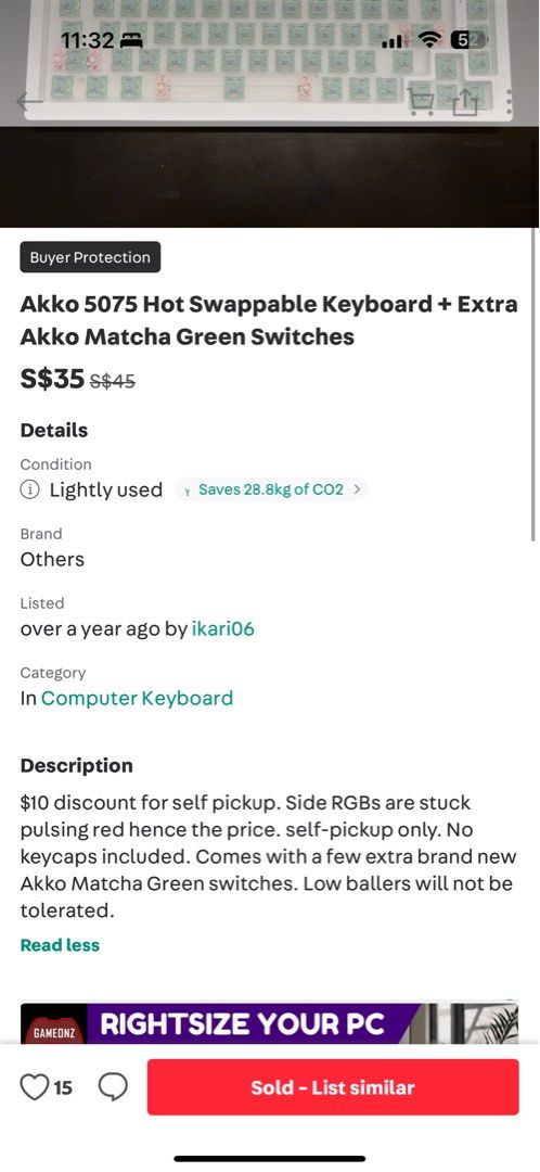 Akko 5075 Hot Swappable Keyboard472316749609717764