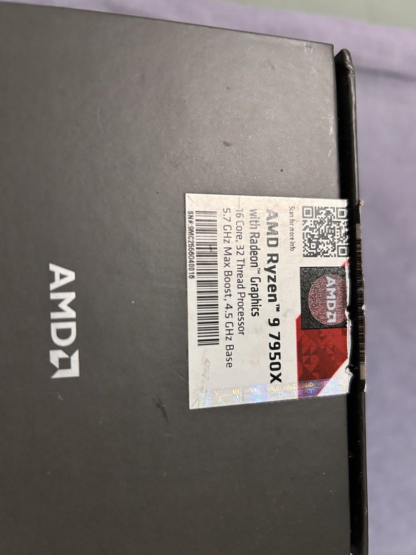 AMD Ryzen 9 7950X Processor472324962423285760