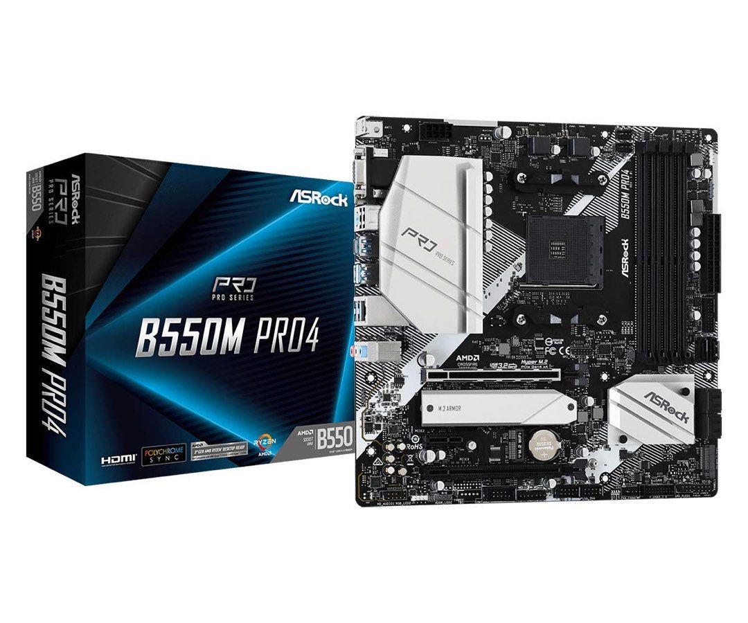 ASRock B550M Pro4 Motherboard