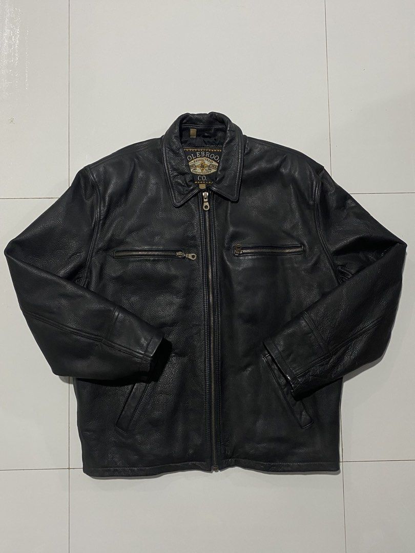 Authentic Colebrook Leather Jacket For Men’s, L on Tag, Dimes are 16 X 29 (Category: Coats, Jackets and Outerwear) located in Santo Tomas. Submitted by jedrick_apparels_herritage (Listing ID 1441656904, Image 1). Description: Location Pampanga Payment First GCASH X JNT Courier Pwedeng LBC COP/COD Basta Down payment atleast 300 Pesos Pa check nalang po sizing sa pictures bago bilhin, no refund no exchange kaya paki pilian mabuti sukatin mo ung pan