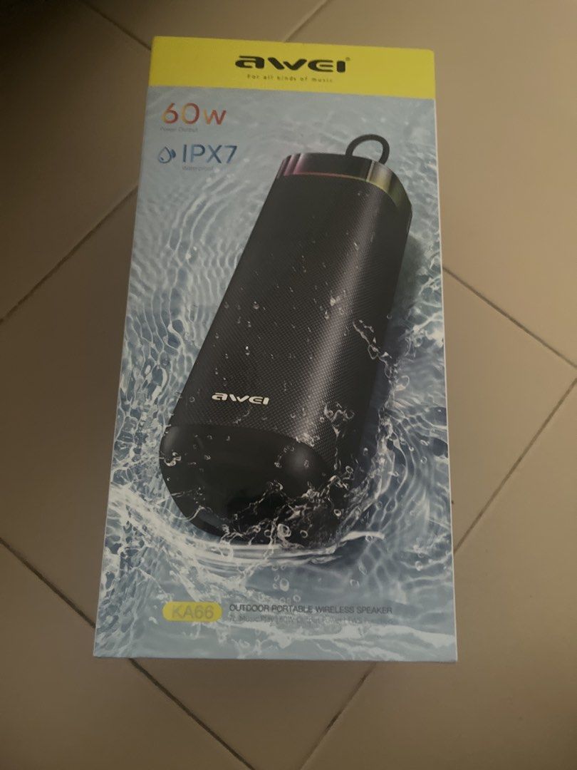 Awei KA66 60W IPX7 Outdoor Portable Wireless Speaker