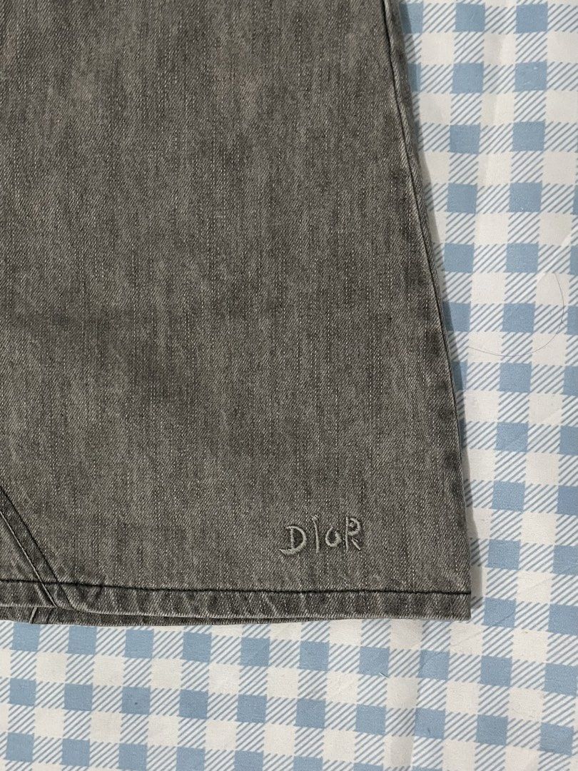Baby Dior Denim Mini Skirt (Category: Skirts) located in Magalang. Submitted by yourstruly.c__ (Listing ID 1441708652, Image 2). Description: - Size: S - Condition: Good - Issue: None - Other info: Hindi siya zipper. May garter siya sa likod, so stretchable yung skirt. - Newly washed - RFS: It was gifted, but hindi kasya sa’kin. MOD: J&T MOP: Gcash or BPI Reminders: - NO REFUNDS | NO RETURNS | NO EXCHANGE | NO RUSH SHIPPING | NO CANCELLATION - I 