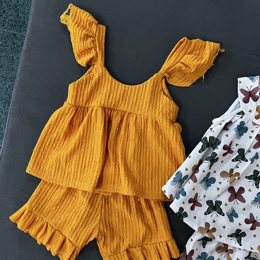 Baby girl terno (2-3Y) bundle (Category: Babies & Kids Fashion) located in Manila. Submitted by jurassicbark_ (Listing ID 1441643340, Image 2). Description: Decluttering loc marikina.