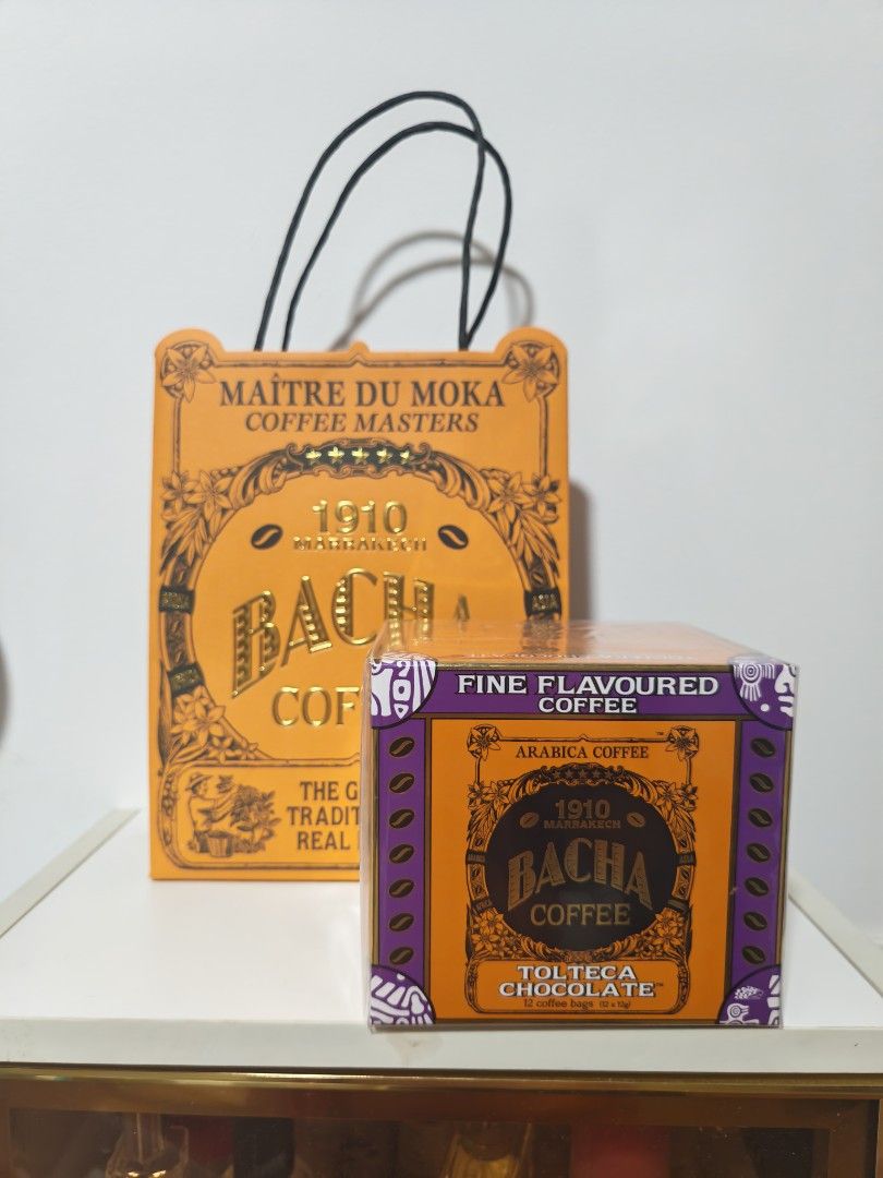 Bacha Coffee - Tolteca Chocolate (12 Sachets) BNIB, Food & Drinks