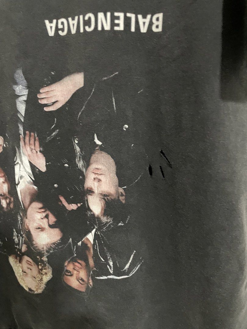 Balenciaga Speed Hunters Upside Down Tee (Category: Luxury Apparel) located in Manila. Submitted by luffy1211 (Listing ID 1441734198, Image 3). Description: 🔥🔥 FOR SALE 🔥🔥 Balenciaga Speed Hunters Upside Down Tee ✔️ Size Large ✔️ Authentic ✔️ Rare and sought-after design ✔️ Excellent condition, ready to wear A true grail piece for luxury streetwear enthusiasts and collectors..