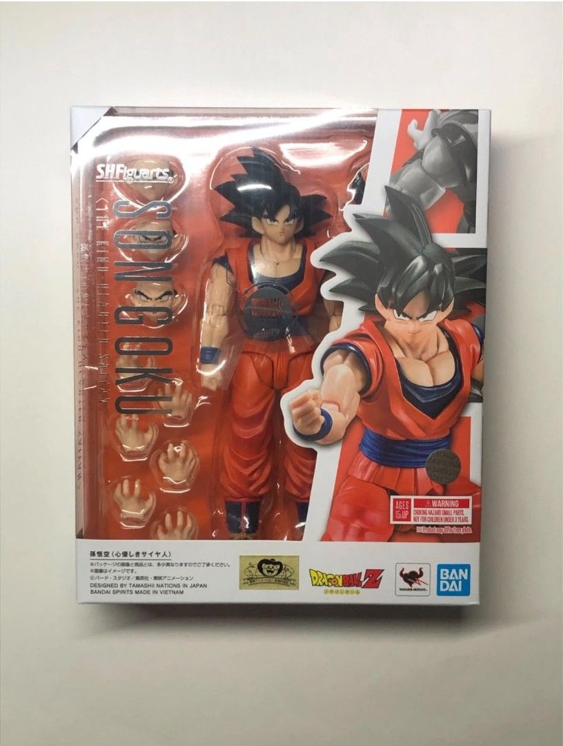 Bandai Dragon Ball Z s.h.figuarts Son Goku (Kind-hearted Saiyan) SHF SH Bandai Figure (Category: Toy Figures) located in Singapore. Submitted by roborobo (Listing ID 1441601914, Image 1). Description: 📍 1 Coleman Street, The Adelphi #03-09, Singapore 179803 🕒 Opening Hours Monday – Friday: 1PM – 7PM Saturday: 1PM – 6:30PM Sunday: 12:30PM – 4PM Feel free to message before coming down 😊.