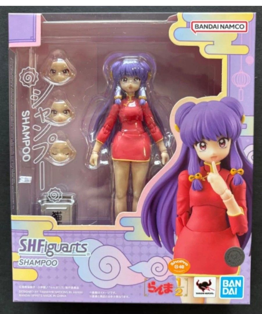 Bandai s.h.figuarts Shampoo Ranma 1/2 Bandai Action Figure SHF SH Toy anime manga Toy (Category: Toy Figures) located in Singapore. Submitted by roborobo (Listing ID 1441603245, Image 1). Description: 📍 1 Coleman Street, The Adelphi #03-09, Singapore 179803 🕒 Opening Hours Monday – Friday: 1PM – 7PM Saturday: 1PM – 6:30PM Sunday: 12:30PM – 4PM Feel free to message before coming down 😊.