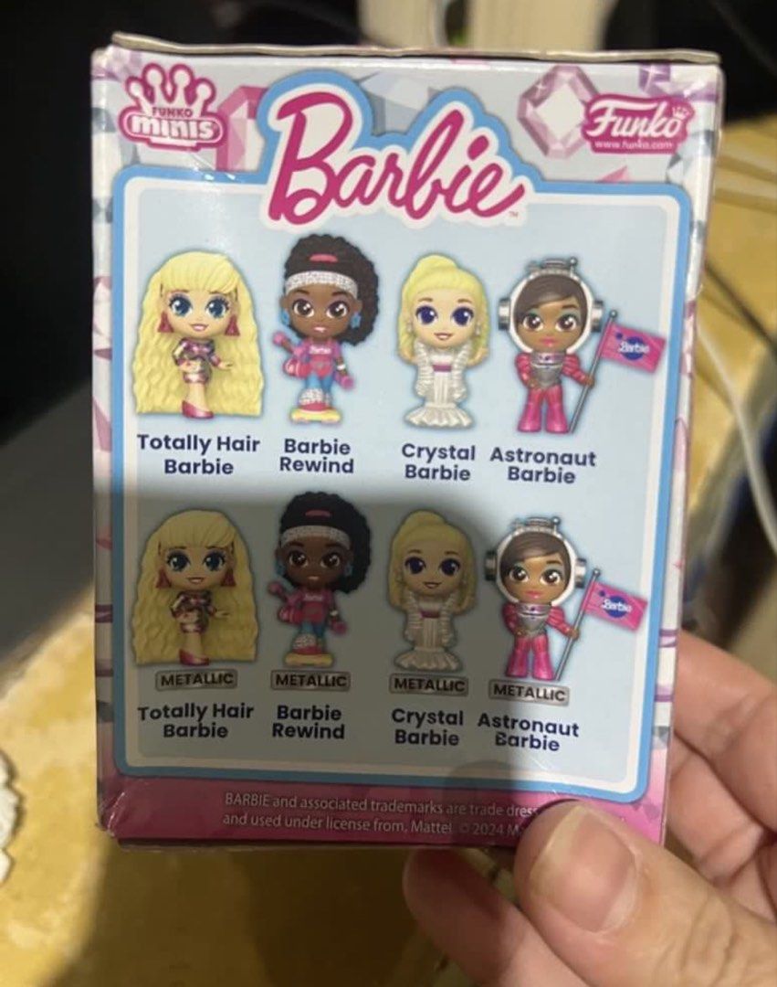 Barbie Funko minis (Category: Designer & Blind Box Toys) located in Paranaque City. Submitted by arianem031087 (Listing ID 1441705838, Image 2). Description: .
