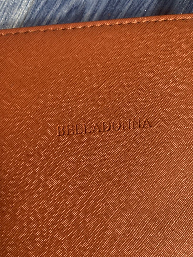 BELLADONNA Shoulder Bag (Category: Shoulder Bags) located in Pasay City. Submitted by de_clowttering (Listing ID 1441641838, Image 3). Description: Very elegant kapag suot! Needs punas lang since natambak. Flaw: Tanggal ang zipper but nababalik siya, ang problem lang is yung stopper (zipper and stopper are still in the bag!) Can do JnT or Lalamove.