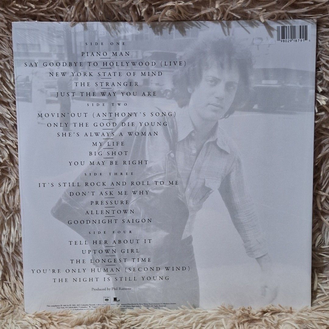 BILLY JOEL GREATEST HITS VOLUME 1 AND 2 2LP (Category: Vinyls) located in Caloocan City. Submitted by collectionsitems (Listing ID 1441736630, Image 2). Description: Welcome to our shop KEY NECTION A DISCTION MUSIC AND VIDEO STORE! 👝Posted items are on hand. 💿🎧🎵💽🎷📽🎥 CD'S / DVD's Books & VINYL are all imported made in uk our local opm album and original in mint to nearmint & unsealead sealed brand new 🛒Pls add to cart to check stocks avai