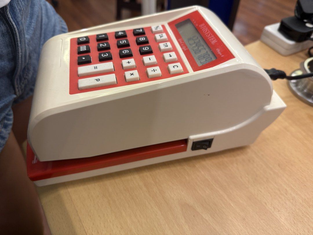BIOSYSTEM Cheque 4 Calculator with Printer472217541390510086