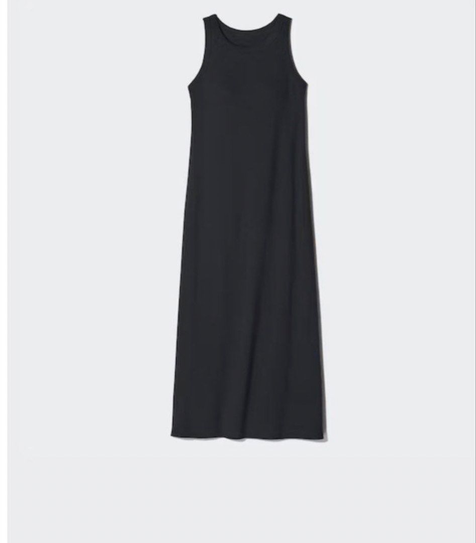Black Sleeveless Maxi Dress (Category: Dresses) located in Cabanatuan. Submitted by scrlttt (Listing ID 1441736074, Image 1). Description: - Simple black sleeveless maxi dress - Comfortable and versatile - Great for layering or wearing on its own - Easy to dress up or down - A wardrobe staple.