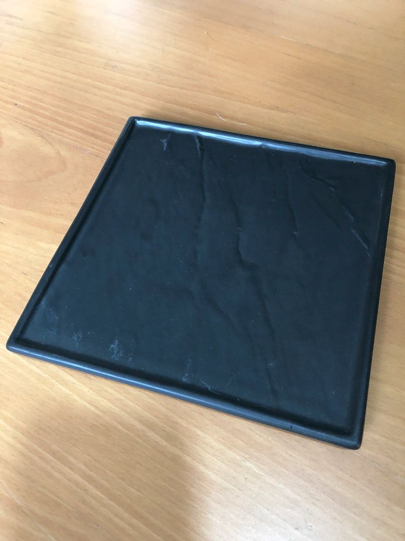 Black Square Plates - Set of 15472281378382817280