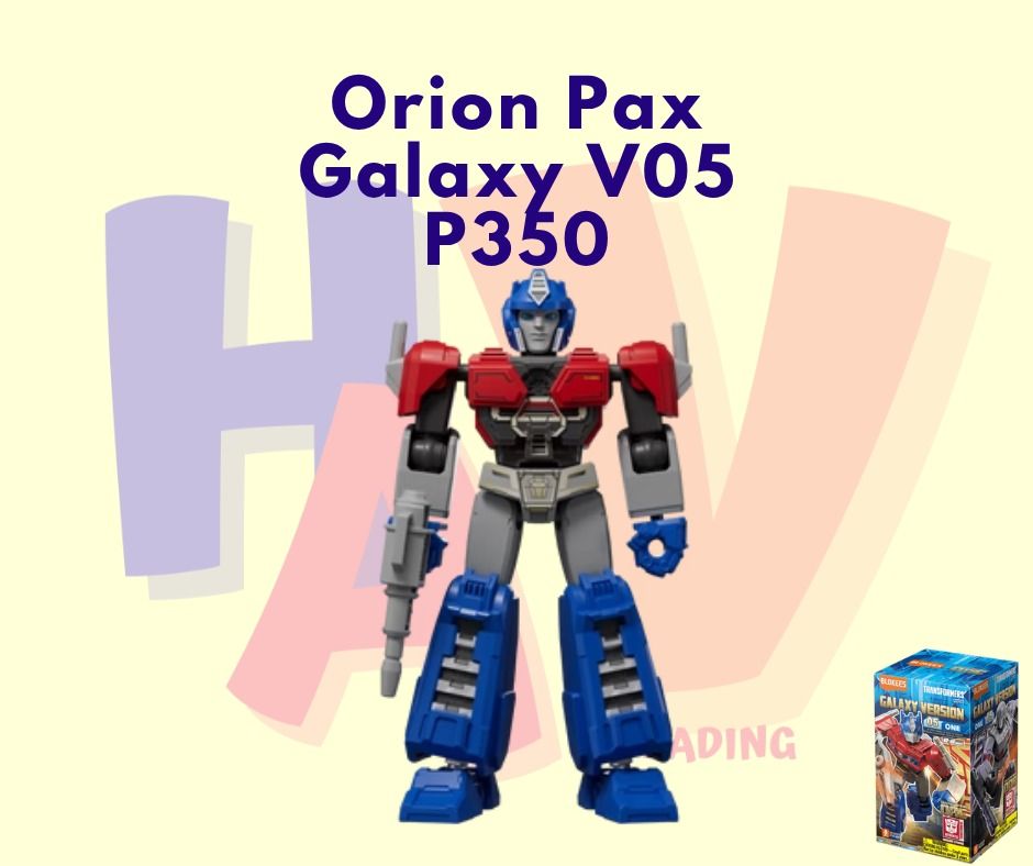 Blokees Transformers Galaxy Version 05 ONE (Category: Designer & Blind Box Toys) located in Pasig City. Submitted by havtrading (Listing ID 1436538121, Image 1). Description: Blokees Transformers Galaxy Version 05 ONE 📌BLOKEES - Transformers Galaxy Version📌 - paki pm po ako un iba comment hindi po nag notify thanks -Identified Blind Boxes -resealed/ brand new - Price posted - can ship by schedule - pick up location maybunga pasig courier j&t/lb