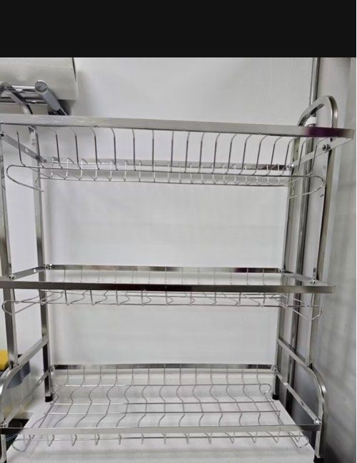 BN Stainless Steel Dish Rack 3 Layer