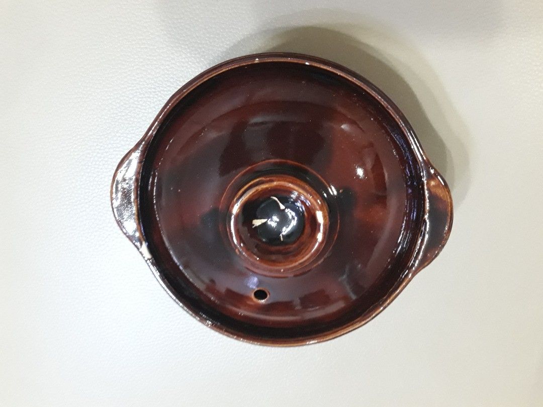 Brown Clay Pot with Lid472264942132940800