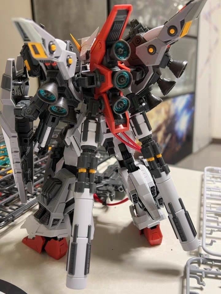 Built ZZA Regus MG 1/100 Model Kit {mgex gundam gunpla mgsd fenrir skydefender} (Category: Gundam Model Kits) located in Singapore. Submitted by mechplayer.sg_mecha (Listing ID 1441697762, Image 3). Description: professionally built MG ZZA REGUS painted inner frame - Master Grade Gundam model - Assembled and posed - Includes signature rifle and shield - Great display piece for fans - No original box or manual included.
