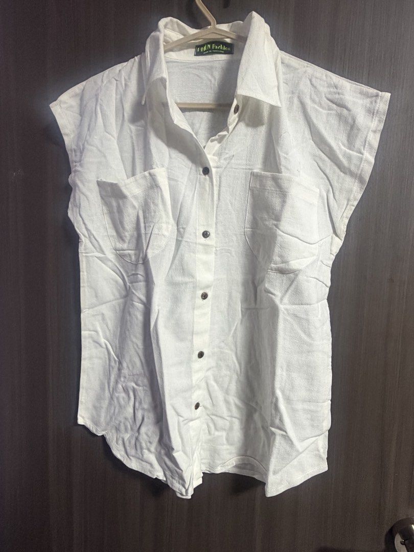 button blouses (Category: Blouses) located in Singapore. Submitted by beehong08207012 (Listing ID 1441761894, Image 1). Description: Best Fit S to L Ptp 50cm Bought it at $20 plus each Now selling a set at $20.