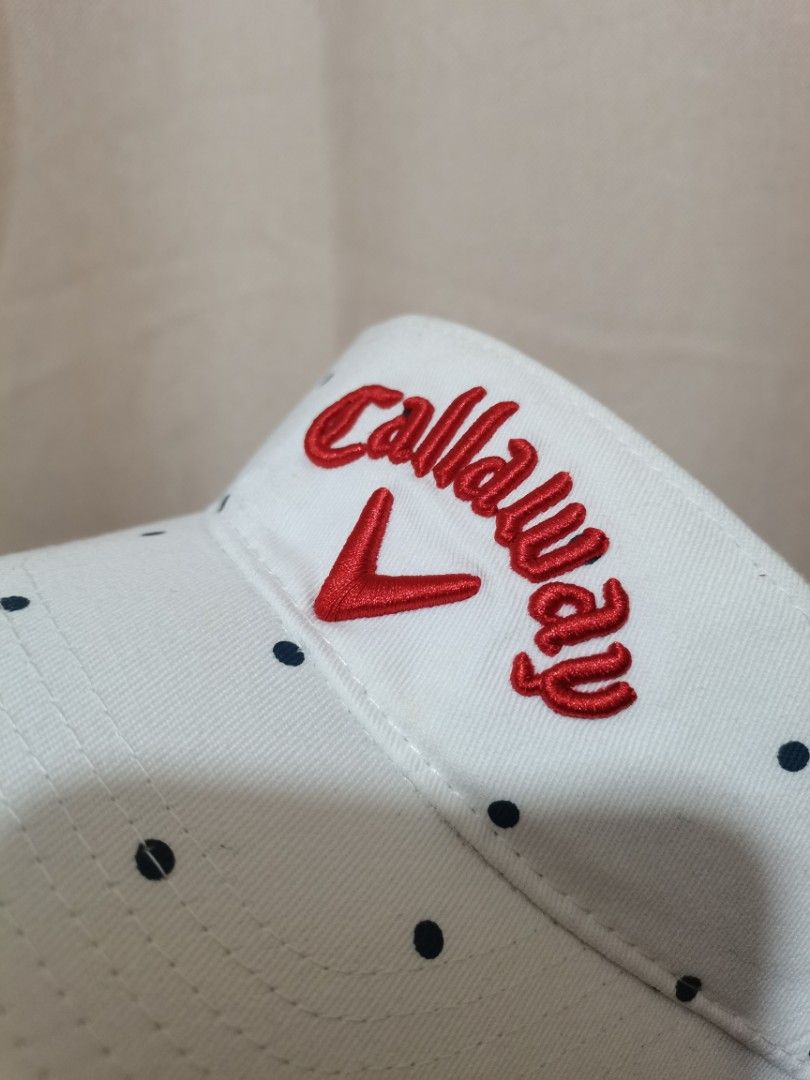 Callaway running cap (Category: Caps & Hats) located in Indang. Submitted by capitenyo (Listing ID 1441633096, Image 3). Description: Original Callaway running / sports cap Size - One size fit most Materials - Cotton Condition - no issues or damages.