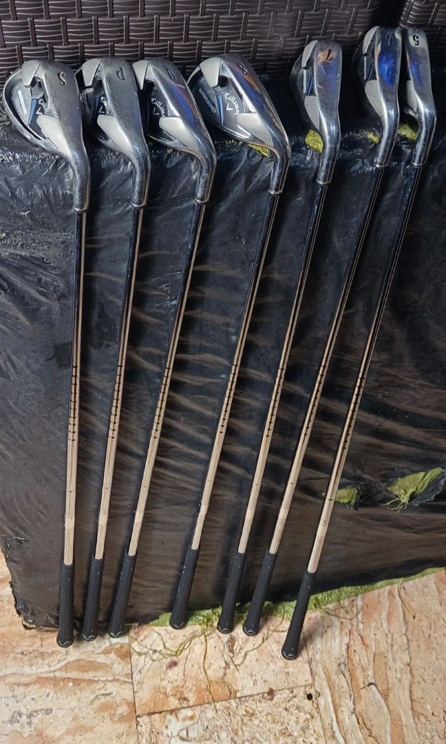 CALLAWAY WARBIRD 2018 MODEL (Category: Golf) located in Manila. Submitted by yeonmei5614747 (Listing ID 1441695596, Image 3). Description: iron # 5-9i pitching wedge sand wedge r flex steel shaft ...