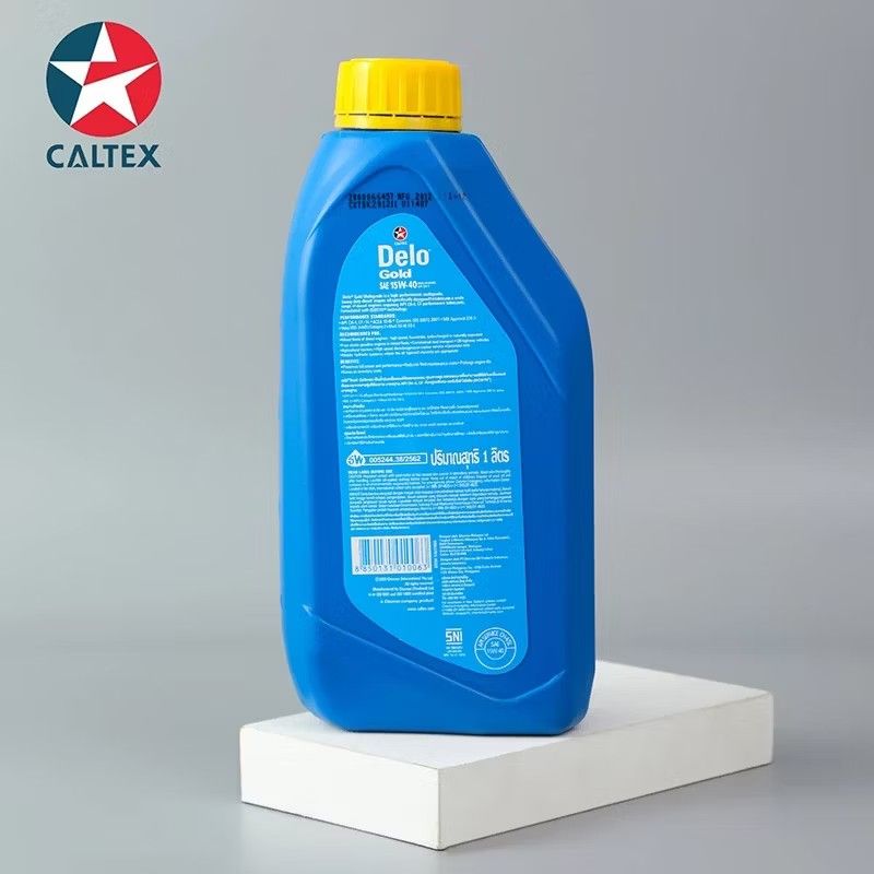 CALTEX DELO GOLD SAE 15W-40 (Category: Announcements) located in Las Pinas. Submitted by triplej_10 (Listing ID 1441617682, Image 2). Description: Experience superior engine protection with Caltex Delo Gold 15W-40 Heavy Duty Diesel Engine Oil. his oil is expertly crafted with ISOSYN technology, delivering outstanding cleanliness, wear resistance, and performance for your diesel engines. Whether you're driving a commercial vehicle, operating agric