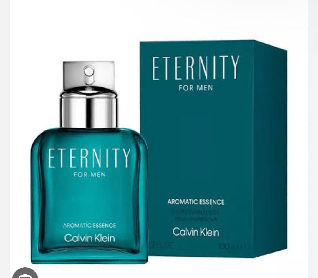 Calvin Klein Eternity For Men (Category: Fragrance & Deodorants) located in Quezon City. Submitted by jarsonjae (Listing ID 1441603309, Image 1). Description: - Calvin Klein Eternity For Men Aromatic Essence Eau de Parfum (EDP) Intense - Size: 100ml - Sealed with box - Bought for Php 7.2k, selling for Php 5.7k (semi-negotiable).