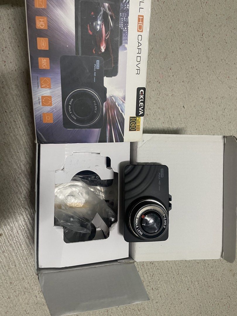 CKLEVA Full HD 1080p Car DVR Wide Angle Lens (Category: Video Cameras) located in Manila. Submitted by sheriesper84661 (Listing ID 1441680305, Image 3). Description: - CKLEVA Full HD Car DVR - Records in crisp 1080p resolution - Wide 170-degree viewing angle - Convenient 3.0-inch LCD screen - Supports memory cards up to 32GB - Built-in motion detection - Automatic ignition on/off function - Includes built-in battery and USB power complete accesso