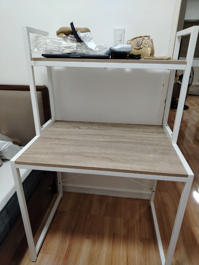 Computer Table (Category: Tables & Sets) located in Manila. Submitted by chequeen (Listing ID 1441693116, Image 1). Description: 33. 1/2 width x 54 inches height x 23 1/2 depth.