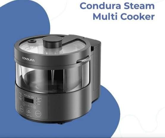 Condura Low Carb Rice Cooker Multi Steam Functions (Category: Cookers) located in Manila. Submitted by biaman (Listing ID 1441706263, Image 3). Description: - Condura Steam Multi-Cooker - Ideal for healthy low-carb meals - Multiple steam functions - Easy-to-read digital display for cooking options - Perfect for steaming vegetables and seafood - Simple control panel - Sleek, modern design.