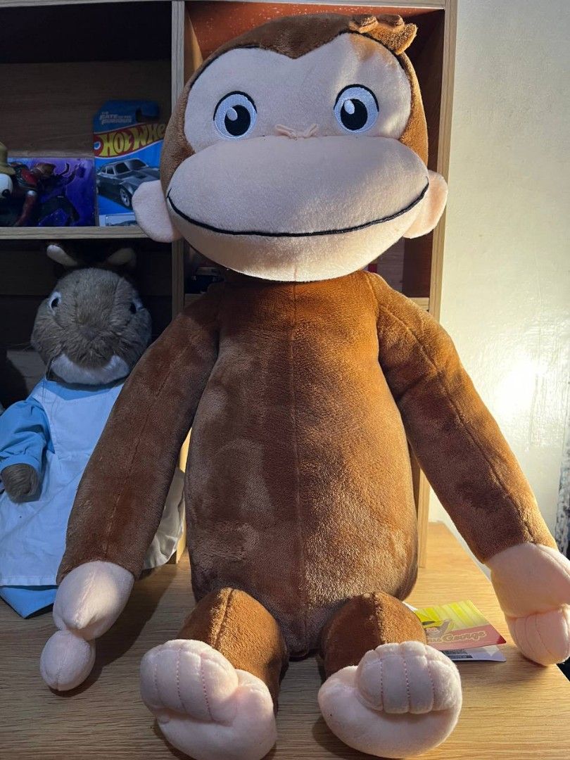 Curios George big with hang tag (Category: Plushies & Soft Toys) located in Quezon City. Submitted by thomosssss (Listing ID 1441775064, Image 1). Description: .