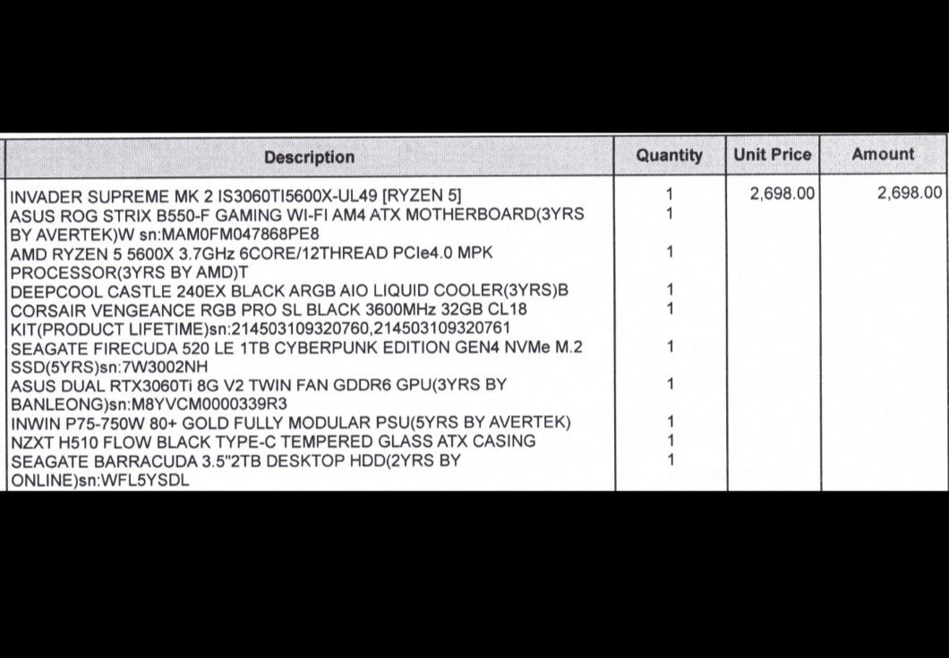 High Specs Gaming Desktop PC471831765676861442