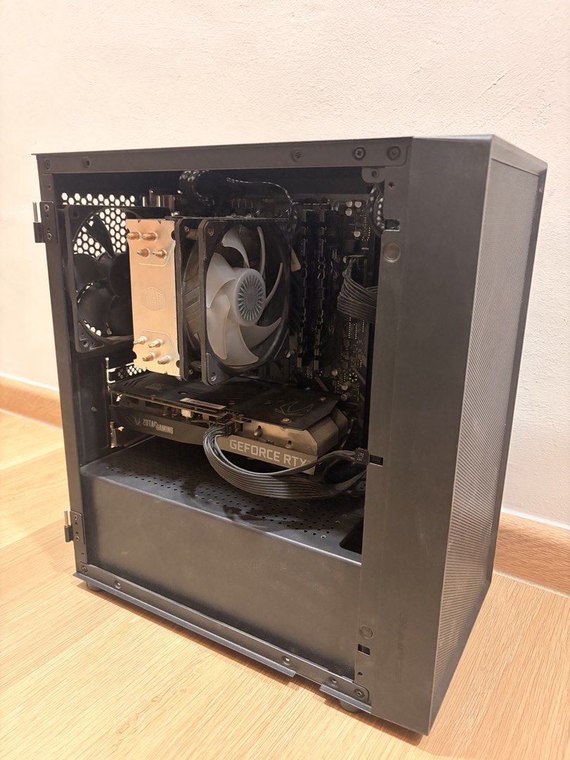 Custom Gaming PC with ZOTAC RTX 3060 & PRISM+ Monitor