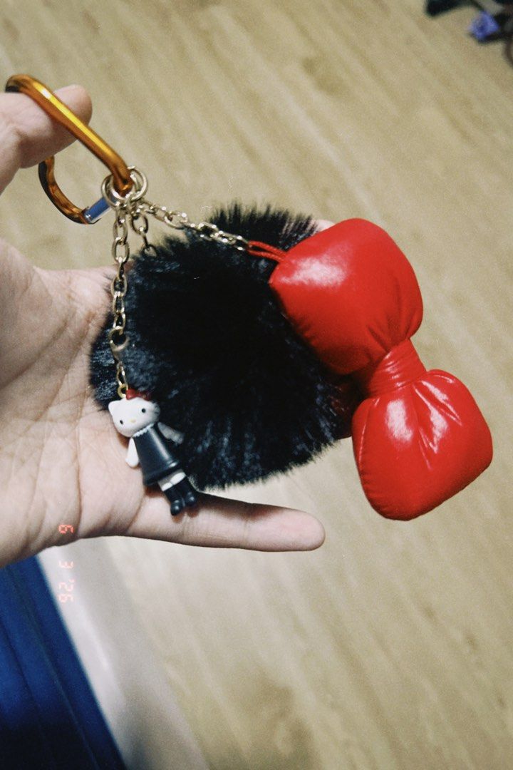 Cute Sanrio & Doll Plush Keychains - Hello Kitty, Kuromi, & More! (Category: Toys & Games) located in Singapore. Submitted by mellymango (Listing ID 1441711578, Image 2). Description: - Adorable plush keychains available. - Features various Kitty designs. - Includes a Kuromi charm. - Unique doll in a fuzzy blue outfit. - Perfect for decorating bags, backpacks, or as a cute accessory. - Each keychain has a distinct style and personality. - Ideal f