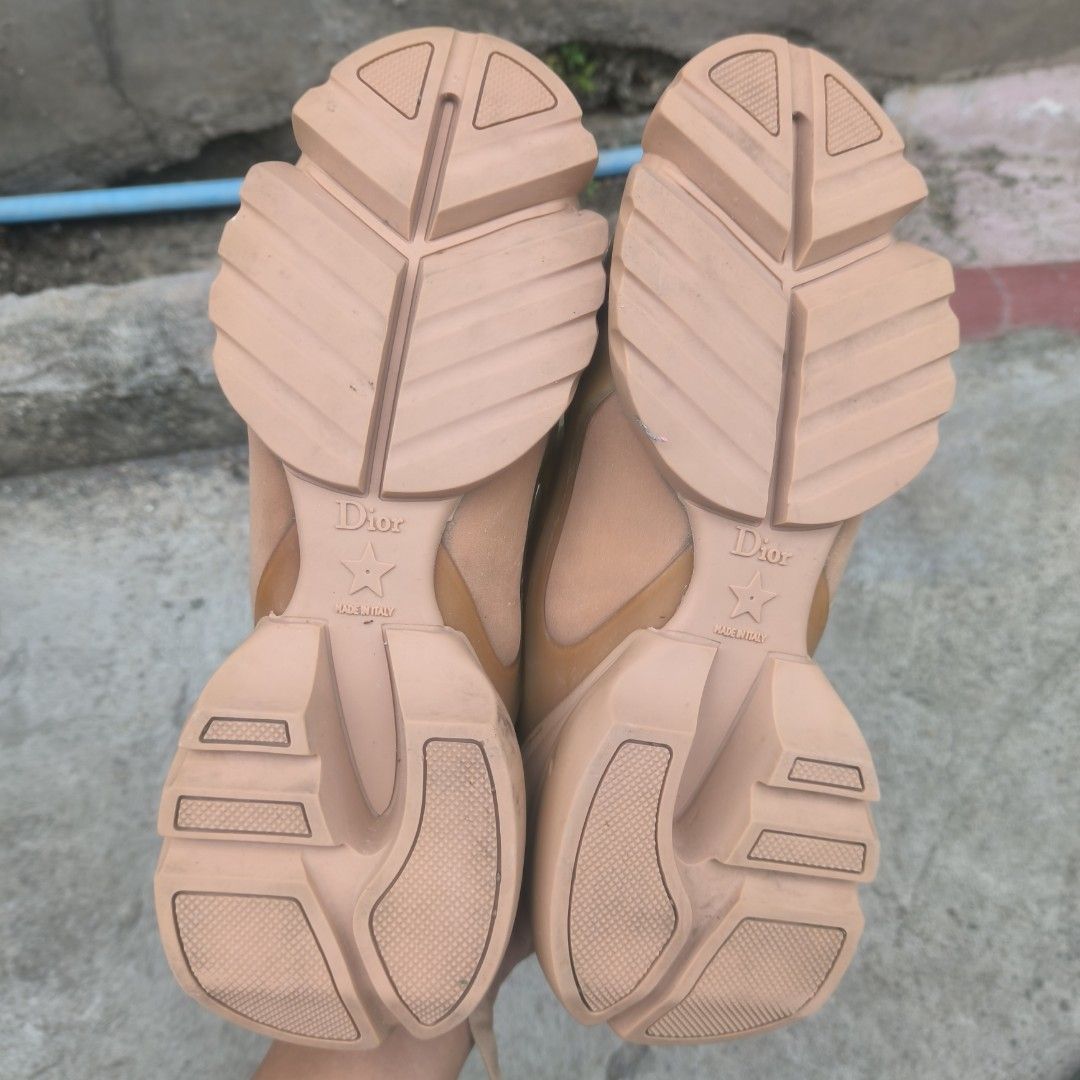 Dior D-Connect Sneaker Nude/Beige Technical Fabric (Category: Sneakers) located in San Pedro. Submitted by gonzalesrailey (Listing ID 1441692127, Image 3). Description: size 37 Get 40% off on each pair when you buy 5 or more pairs of shoes. Preloved shoes – just need a deep clean for your satisfaction. What you see is what you get! Please note: No returns accepted. Buy at your own risk..
