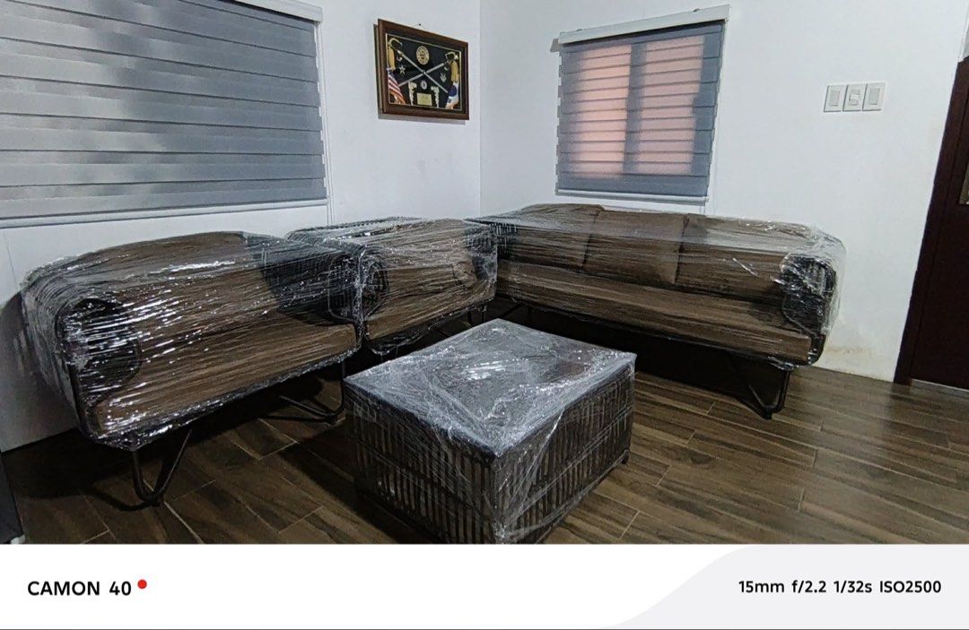 Durable sofa synthetic rattan outdoor (Category: Sofas) located in Lingayen. Submitted by jasonviado94350 (Listing ID 1441682576, Image 2). Description: ✨ SALE • SALE • SALE ✨ Make Your Space More Elegant with Rochee Rattan Furniture 🤍 📍 Successfully Delivered to Angeles Pampanga ❤️ Looking for stylish, durable, and high-quality furniture that will instantly elevate your home, patio, resort, café, or outdoor space?Experience comfort and eleganc