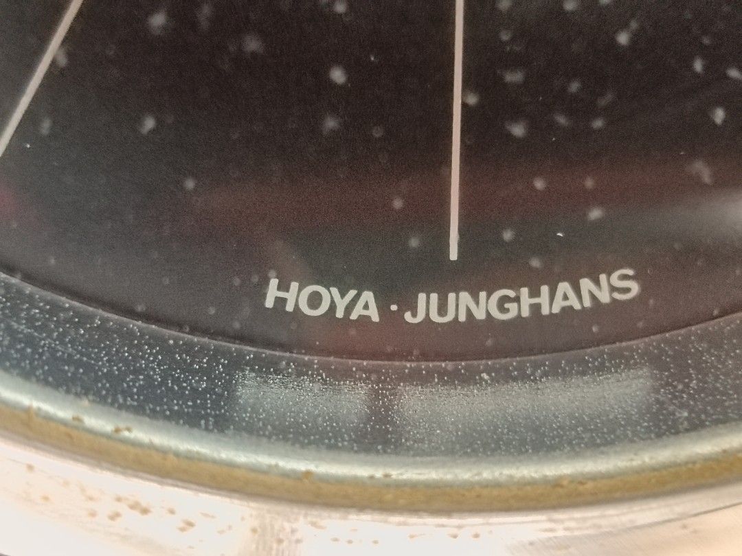 Elegant Hoya-Junghans Crystal Desk Clock, Working (Category: Clocks) located in Imus. Submitted by ABrielleC (Listing ID 1441611223, Image 2). Description: Video Link https://youtube.com/shorts/xm8pfppigJI?si=YaL22OUSEco8J2u7 Good Running Condition Crystal Glass Material Junghans Mechanism Made in Germany Battery- Size C (1x)- Not included Height-8in Length-8.5in Width-3in Weight-4.2kg No Chips Japan Surplus Item First to pay Loc Imus Cavite.