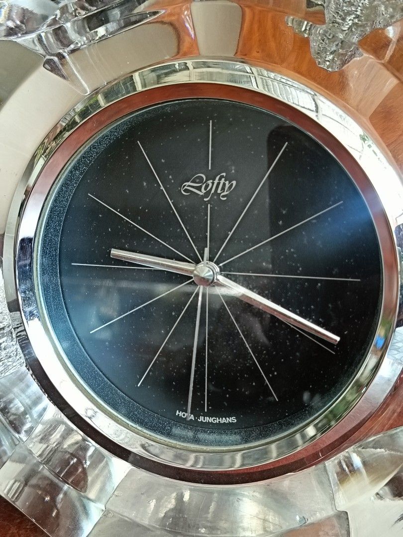 Elegant Hoya-Junghans Crystal Desk Clock, Working (Category: Clocks) located in Imus. Submitted by ABrielleC (Listing ID 1441611223, Image 3). Description: Video Link https://youtube.com/shorts/xm8pfppigJI?si=YaL22OUSEco8J2u7 Good Running Condition Crystal Glass Material Junghans Mechanism Made in Germany Battery- Size C (1x)- Not included Height-8in Length-8.5in Width-3in Weight-4.2kg No Chips Japan Surplus Item First to pay Loc Imus Cavite.