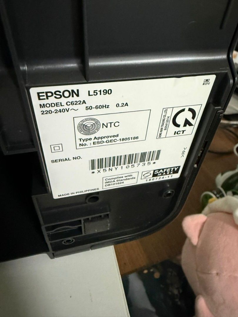 Epson L5190 C622A Printer / Scanner472101807907809283