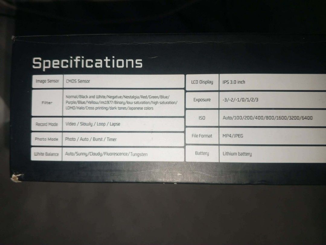 Flip cam Vetek 8 5k ultra HD (Category: Cameras) located in Pateros City. Submitted by twinkle4444 (Listing ID 1441652967, Image 2). Description: vetek 8 5K ULTRA HD FLIP CAM 1MONTH OLD ALMOST NEW NEED FUNDS.