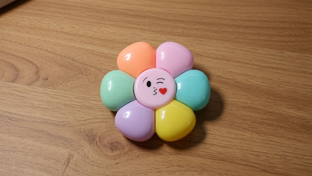 Flower Highlighter Markers Set 6 Petals Markers (Category: Stationery & School Supplies) located in Manila. Submitted by bellenn (Listing ID 1441600162, Image 3). Description: 6 pastel colors Detachable petals design Stationery for school and office Brand new Quality product.