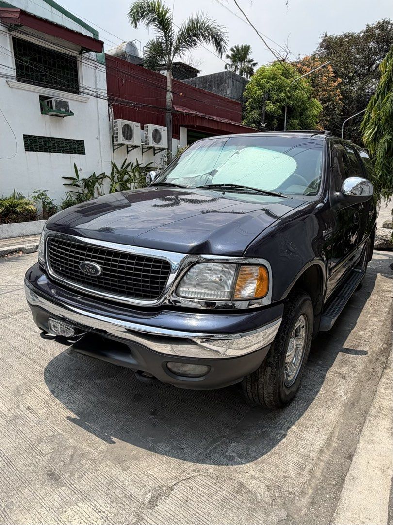 Ford Expedition XLT Auto (Category: Used Cars) located in Caloocan City. Submitted by jigoyashut (Listing ID 1441612872, Image 1). Description: FOR SALE: Ford Expedition 💰 Price: ₱280,000 Negotiable Vehicle Details * 2001 Model * 4x4 / 4WD * Air Suspension * Mileage: 145,444.8 km * Automatic Transmission * Spacious SUV * Strong engine performance Description Powerful and comfortable Ford Expedition 4x4, perfect for long drives, family trips, and