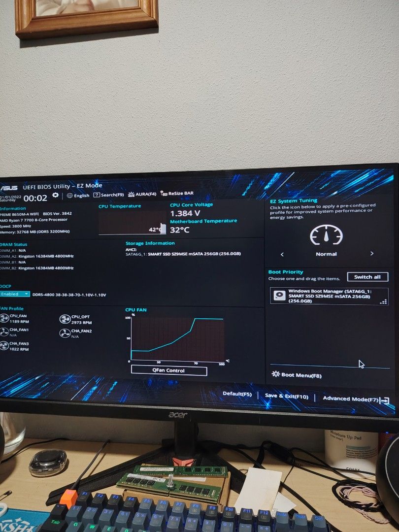 Gaming PC 32gb ddr5472329496308623361