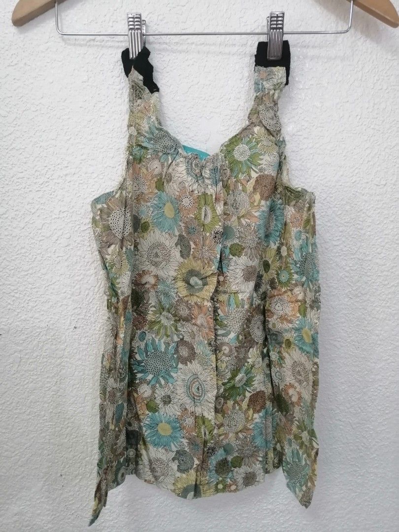 Gingersnaps floral Dress (Category: Babies & Kids Fashion) located in Baguio. Submitted by zealfish-f7c3 (Listing ID 1441604492, Image 2). Description: - Cute floral print - Brand: Ginger snaps - Button-up front - Light blue trim - Black strap details - Ideal for summer wear - Size: 6.