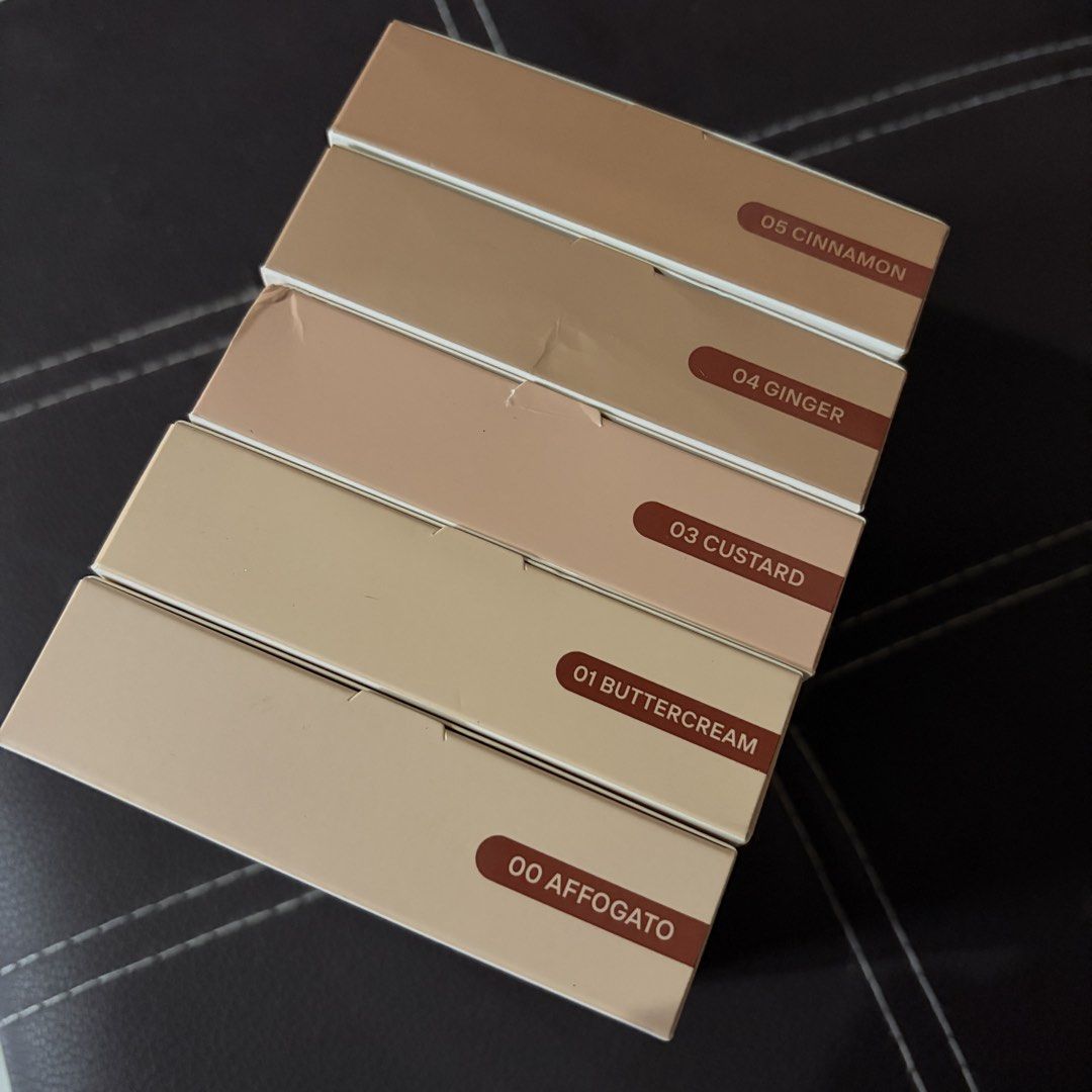 Glad2Glow Skin Tint (Category: Makeup) located in Bulacan. Submitted by puzzles_piece (Listing ID 1441644188, Image 2). Description: Brand new Available shades: 00 Affogato 01 Buttercream 03 Custard ❌ 04 Ginger 05 Cinnamon 📍Bulacan 💵 Gcash 🚚 J&T/ Lalamove (c/o buyer).