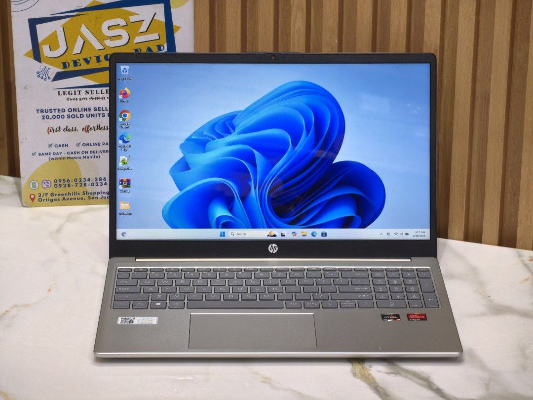 HP Laptop 15-fc0120AU Ryzen 3 7320U 8GB RAM 256GB SSD 15.6 inch IPS Display 720P Resolution AMD Radeon Graphics Win 11 Pro (Category: Laptops & Notebooks) located in San Juan City. Submitted by jaszdevicepad (Listing ID 1441605725, Image 1). Description: HP Laptop 15-fc0120AU Ryzen 3 7320U 8GB RAM 256GB SSD 15.6 inch IPS Display 720P Resolution AMD Radeon Graphics Win 11 Pro 💻2ndhand, Slightly use SALE Price 15,500✨️ Specs - AMD Ryzen 3 7320U 4C